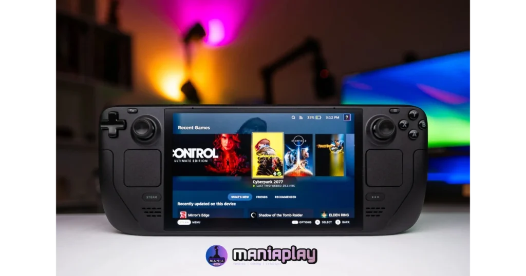 PC handheld Steam Deck