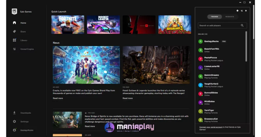 Epic Game PC Gratis