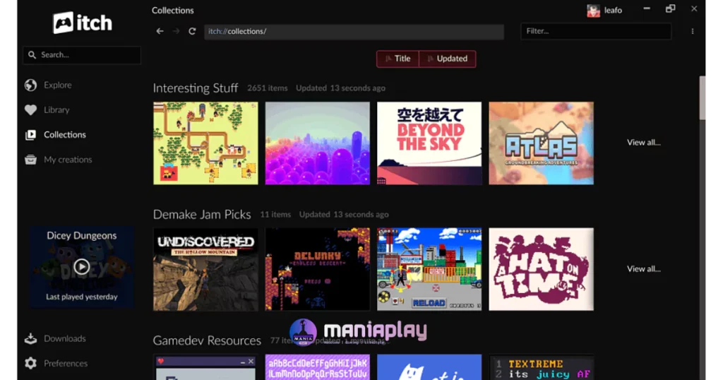 Gampe PC Gratis Itch