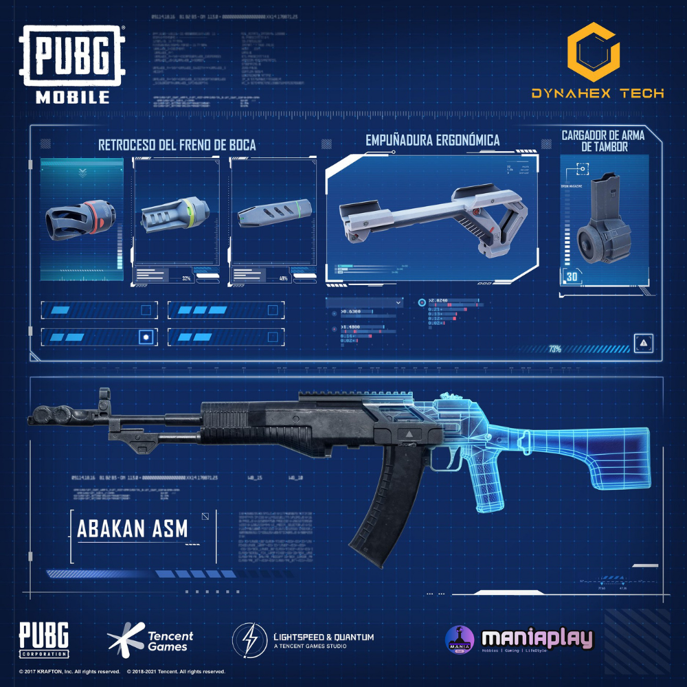 PUBG Mobile x Transformers ASM Abakan