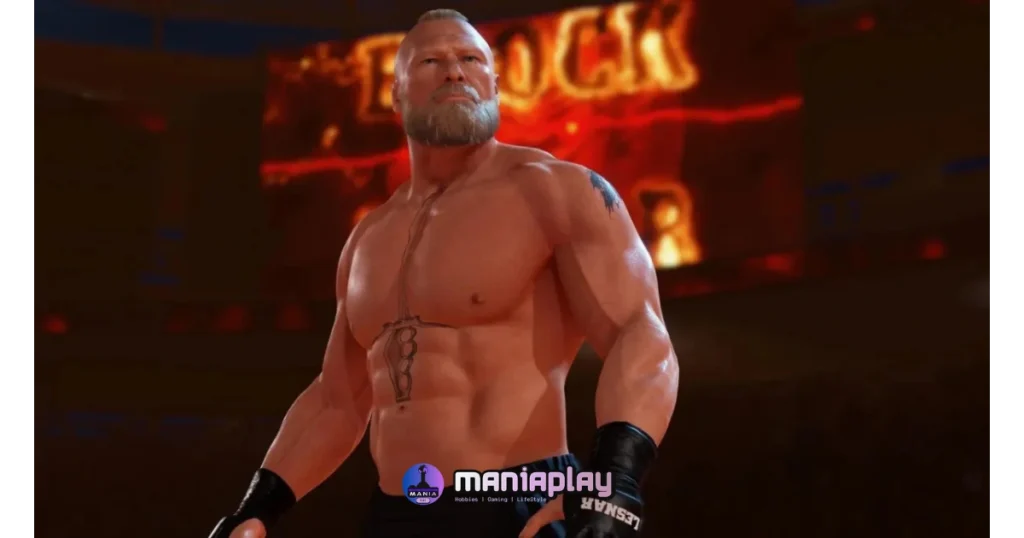 brock lesnar kembali playable di wwe 2k25