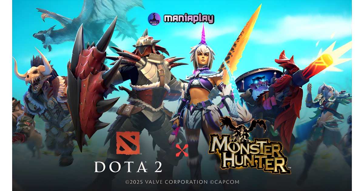 Kolaborasi Dota 2 x Monster Hunter Maniaplay