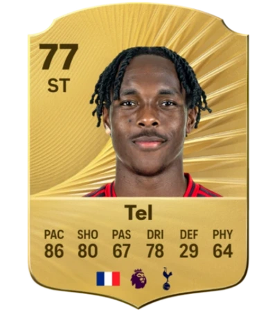 Mathys Tel (20, Tottenham) β eksplosif dan fleksibel.