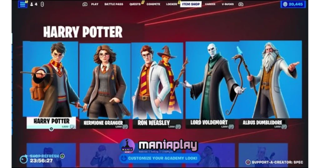 skin Fortnite x Harry Potter