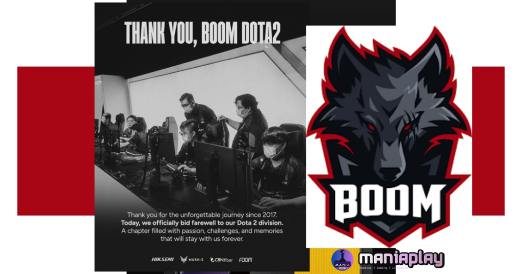 BOOM Esports Tutup Divisi Dota 2