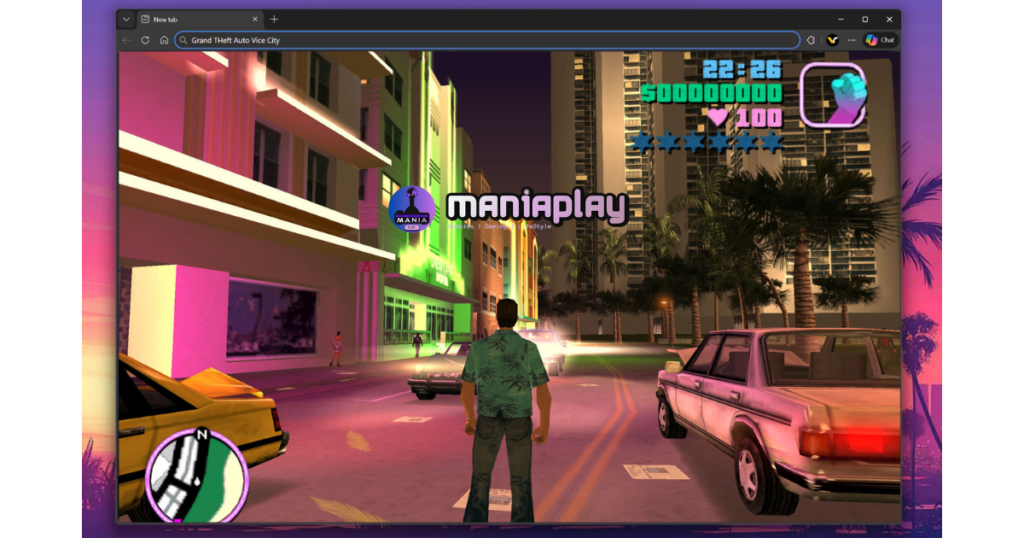 Gameplay GTA Browser