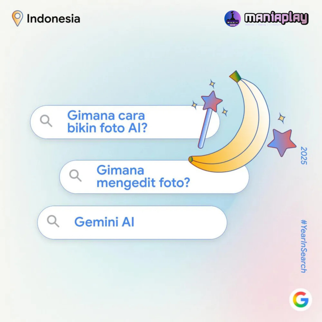 Tren Google Indonesia 2025 demam AI