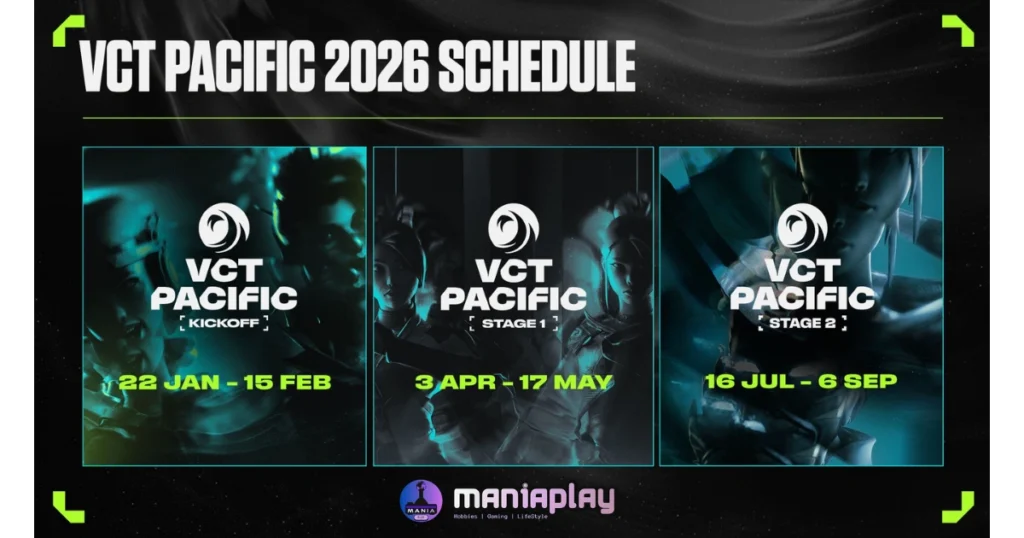 Jadwal Final VCT Pacific Maniaslot